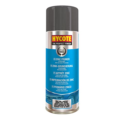 Hycote High Zinc Content, Aero...ray Paint, Zinc Primer, 400 ml - down 45.94% (£5.09) to £5.99 from £11.08