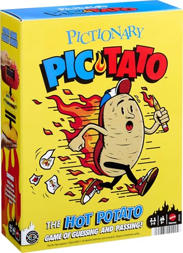 Mattel Games Pictionary Pic-Ta... Game for Ages 8+, 3-8 Players - down 33.36% (£5.00) to £9.99 from £14.99