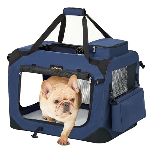 Feandrea Foldable Pet Carrier ...x 42 x 42 cm, Dark Blue PDC60Z - down 25.01% (£7.50) to £22.49 from £29.99