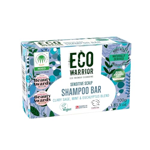 Eco Warrior Sensitive Shampoo ...Mint Eucalyptus Essential Oils - down 24.55% (£1.35) to £4.15 from £5.50