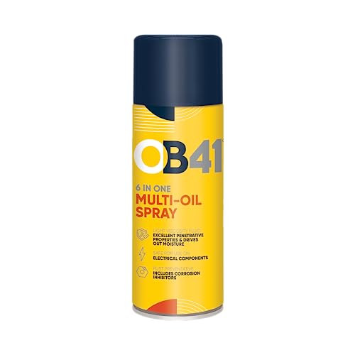 OB41 6 in One Multi-Oil Spray,...l, Rust & Corrosion Protection - down 18.21% (£1.14) to £5.12 from £6.26