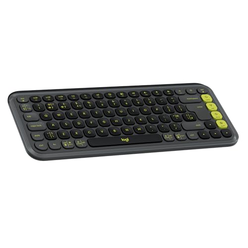 Logitech POP ICON KEYS Wireles...Y UK English Layout – Graphite - down 9.31% (£3.35) to £32.64 from £35.99