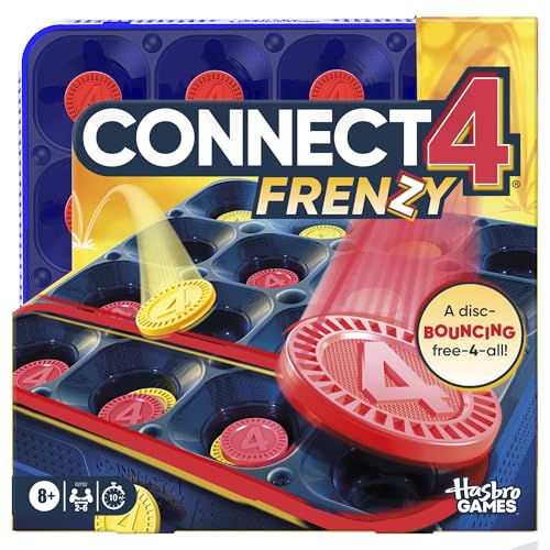 Hasbro Gaming Connect 4 Frenzy Game - English Version - down 61.43% (£8.60) to £5.40 from £14.00