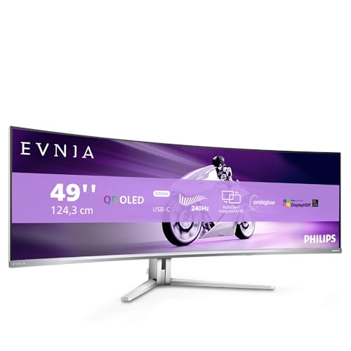 Philips 49M2C8900AM 48.9 inch ...2x 2.1 DP 1x 1,4 USB Hub) Grey - down 10.00% (£75.56) to £680.02 from £755.58