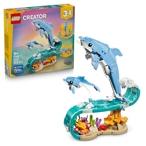 LEGO Creator 3in1 Sea Animals:... Year Old Girls & Boys - 31385 - down 3.00% (£0.99) to £32.00 from £32.99