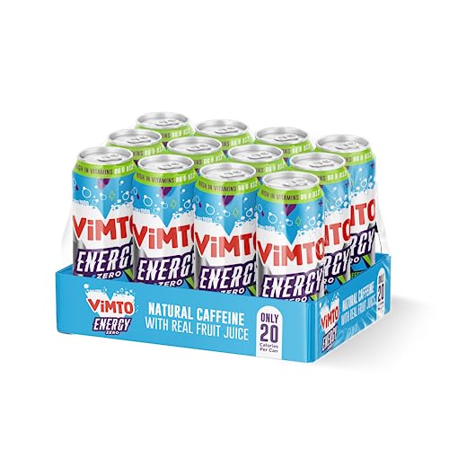 Vimto Original Energy Drink 50...y Boost, Sparkling Juice Drink - down 41.38% (£7.20) to £10.20 from £17.40