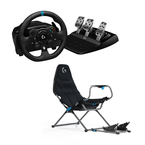 Logitech G G923 Racing Wheel a...X|S, Xbox One, PC, Mac - Black - down 20.98% (£111.00) to £417.99 from £528.99