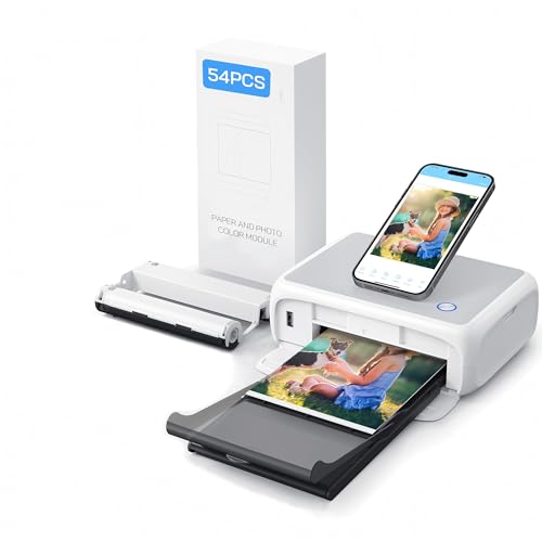 WOLFANG Photo Printer, Instant...ps, for iOS/Android Smartphone - down 23.07% (£26.99) to £89.99 from £116.98