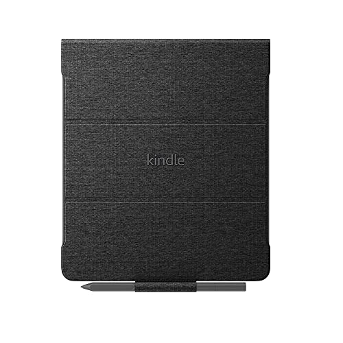Amazon Kindle Scribe Fabric Fo...m and lightweight cover, Black - down 34.55% (£19.00) to £35.99 from £54.99