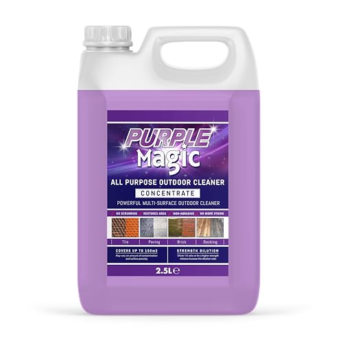 Purple Magic All Purpose Outdo...ath & Patio Cleaner, 2.5 Litre - down 21.09% (£2.95) to £11.04 from £13.99