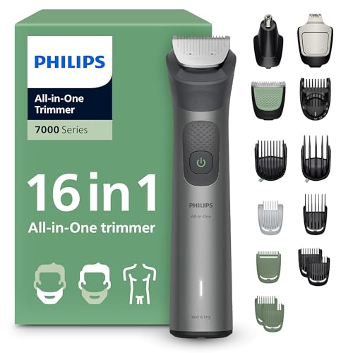 Philips Multigroom 7000 Series...s (0.5-16 mm), Model MG7931/15 - down 38.89% (£35.00) to £54.99 from £89.99