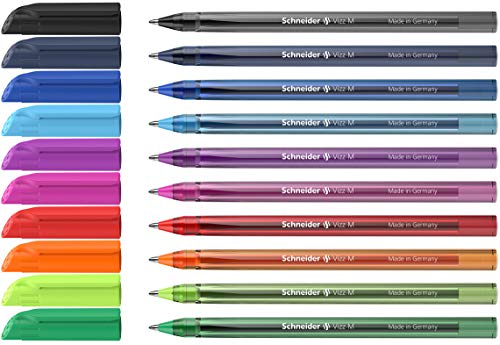 Schneider Vizz Ballpoint Pen f...Medium Line Width (Pack of 10) - down 40.40% (£3.22) to £4.75 from £7.97