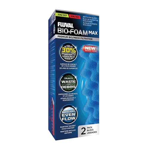 Fluval 206/7 and 306/7 Filter Bio Foam Max - down 22.99% (£1.63) to £5.46 from £7.09