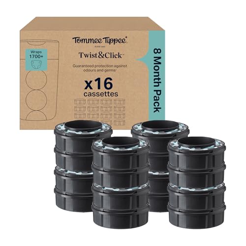 Tommee Tippee Twist and Click ...ue, 16 X 10.5m (pack may vary) - down 38.30% (£30.64) to £49.35 from £79.99