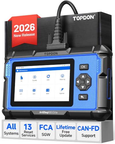 TOPDON AD600Elite OBD2 Scanner...Diagnostic Tool with 13 Resets - down 20.02% (£54.06) to £215.93 from £269.99