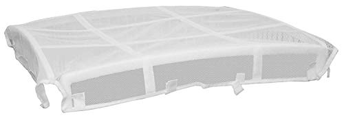 IRIS USA 46" x 46" Mesh Top Co...shable, Easy Attachment, White - down 24.86% (£1.72) to £5.20 from £6.92