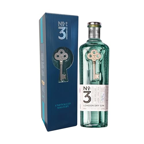 No.3 London Dry Gin Amazon Exc... & Tonic, Tom Collins, 46% ABV - down 16.13% (£6.46) to £33.58 from £40.04