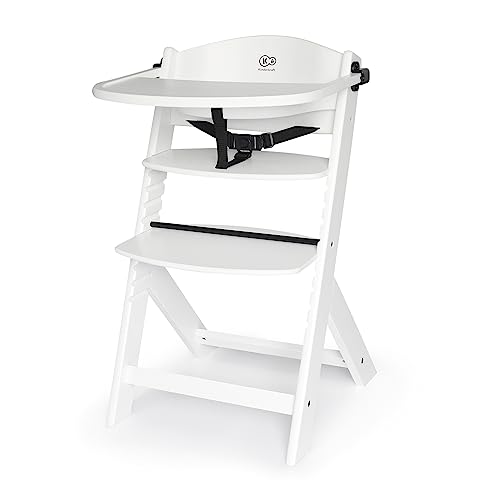 Kinderkraft ENOCK 2-in-1 Woode...ier, fits Dining Tables, White - down 16.19% (£11.01) to £56.99 from £68.00