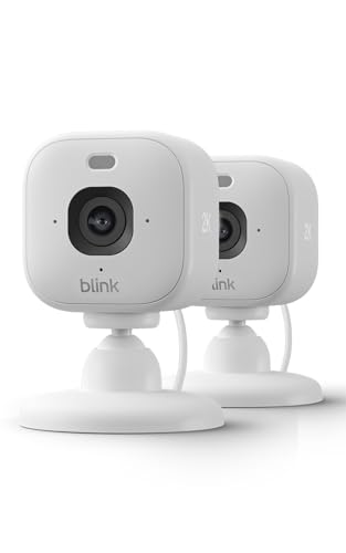 Blink Mini 2K+ (newest gen) | ...with Alexa | 2 cameras – White - down 57.15% (£40.00) to £29.99 from £69.99