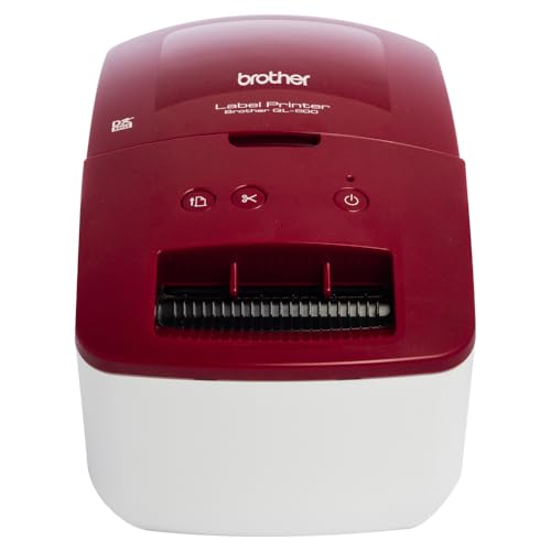 Brother QL-600R Label Maker, U...p to 62mm Wide Labels, UK Plug - down 26.08% (£17.99) to £51.00 from £68.99