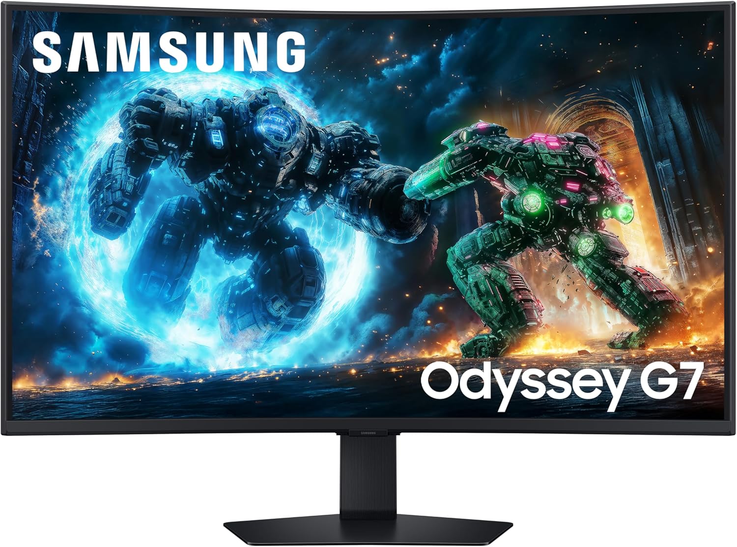Samsung Odyssey G7 LS37FG756EU...isplayport, USB, Height Adjust - down 15.27% (£98.97) to £549.00 from £647.97