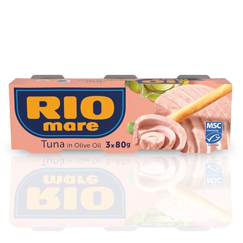 Rio Mare Tuna in Olive Oil, 3 ...rite Tuna, Sustainably sourced - down 11.90% (£0.47) to £3.48 from £3.95