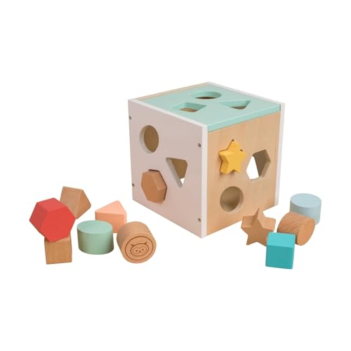 Owl & Fox Wooden Shape Sorter,...ental Play, FSC Certified Wood - down 20.02% (£1.90) to £7.59 from £9.49