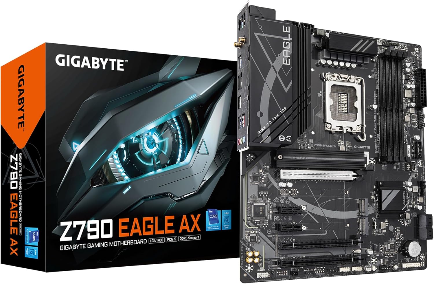Gigabyte Z790 EAGLE AX Motherb... 6E, 2.5GbE LAN, USB 3.2 Gen 2 - down 20.00% (£33.00) to £131.99 from £164.99
