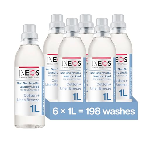 INEOS Non Bio Laundry Detergen...inen Breeze 6 x 1L, 198 Washes - down 50.00% (£21.00) to £21.00 from £42.00