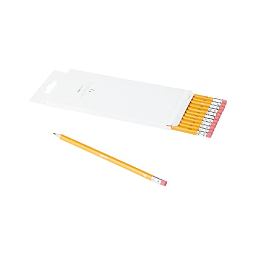 Amazon Basics Wood Cased Graph... tip, school, kids, Pack of 12 - down 36.01% (£1.12) to £1.99 from £3.11