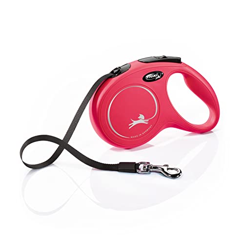 flexi New Classic M Tape 5m, Red - down 13.75% (£1.80) to £11.29 from £13.09