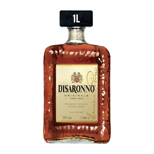 Disaronno Originale Italian Amaretto Liqueur | 1L | 28% vol - down 15.22% (£3.50) to £19.50 from £23.00