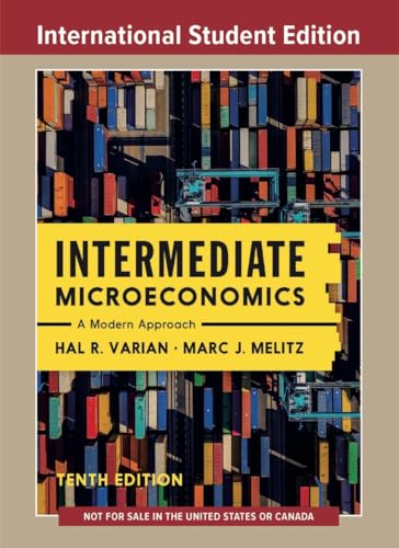Intermediate Microeconomics: A Modern Approach - down 20.64% (£11.76) to £45.23 from £56.99