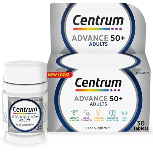 Centrum Advance 50+ Tablets Mu...May Vary Slightly) (Pack of 3) - down 38.78% (£4.98) to £7.86 from £12.84