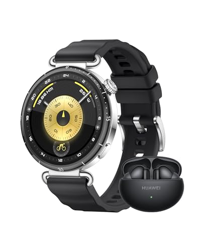 HUAWEI WATCH GT 6 41mm Black +...ompatible, Emotional Wellbeing - down 13.67% (£38.00) to £239.98 from £277.98