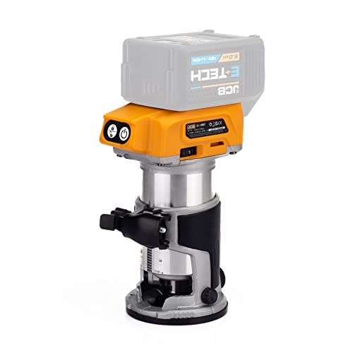 JCB 18V Brushless Trimmer Rout...and ¼” Collet, 3 Year Warranty - down 29.40% (£36.30) to £87.19 from £123.49