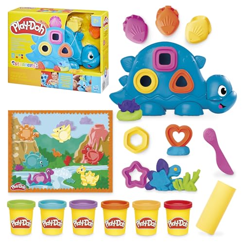 Play-Doh Starter Set Shapes & Colours Dinosaur Playset - down 11.84% (£1.61) to £11.99 from £13.60