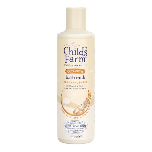 Childs Farm OatDerma Bath Milk..., Emollient, Baby, Kids, 250ml - down 16.61% (£0.93) to £4.67 from £5.60