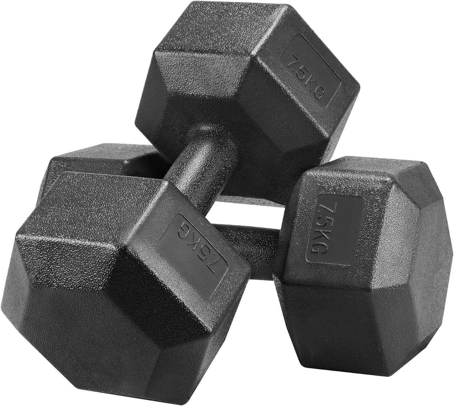 Yaheetech 2x7.5kg (Sold in Pai...ing Home Workout Aerobic Black - down 26.97% (£7.01) to £18.98 from £25.99