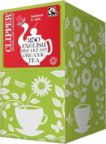 Clipper Organic Fairtrade Engl... Black Tea 1 x 250 EST Teabags - down 52.67% (£13.04) to £11.72 from £24.76