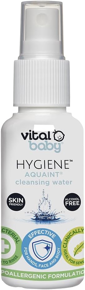 Vital Baby Aquaint Cleansing W... Quick, No-Rinse Skin Cleanser - down 49.78% (£1.12) to £1.13 from £2.25