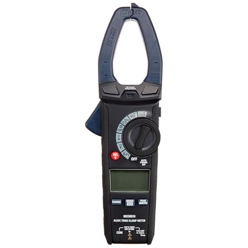 Amazon Basics 600A AC/DC Clamp...light, Counts upto 6000, Black - down 17.92% (£5.64) to £25.84 from £31.48