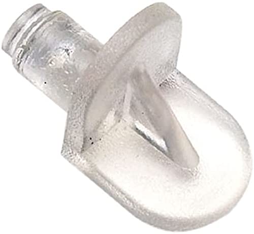 Merriway® BH01152 Push-In Shel... 6 mm Hole - Clear, Pack of 40 - down 53.57% (£2.70) to £2.34 from £5.04