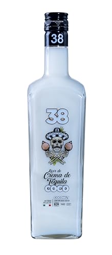 Tequila 38 Coconut Cream 700ml 15% vol. - down 42.39% (£8.83) to £12.00 from £20.83