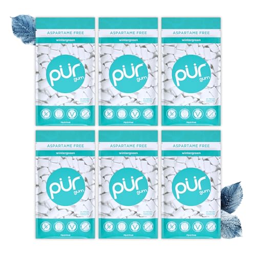 PUR Gum | Sugar Free Chewing G...red Gum, 55 Pieces (Pack of 6) - down 21.87% (£3.69) to £13.18 from £16.87
