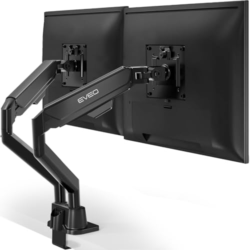 EVEO Premium Dual Monitor Stan... Gas Spring Arm for 2 Monitors - down 35.88% (£36.73) to £65.64 from £102.37