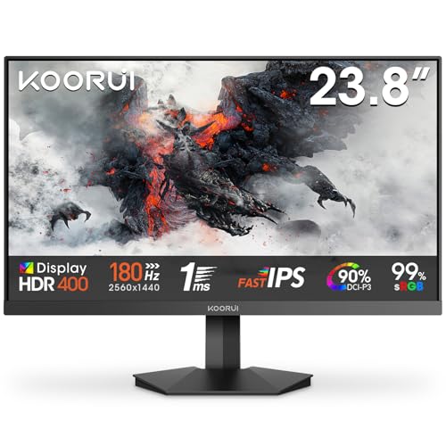 KOORUI G2421V 24 Inch Gaming M...I/DP, Low Blue Light, 99% SRGB - down 21.56% (£21.99) to £79.99 from £101.98