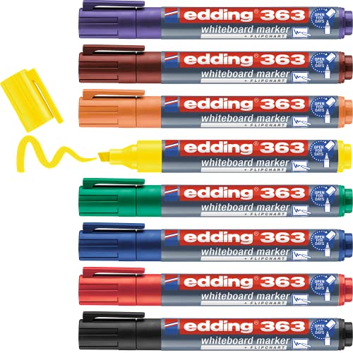 edding 363 whiteboard marker s...rds - sketchnotes - refillable - down 35.31% (£3.81) to £6.98 from £10.79