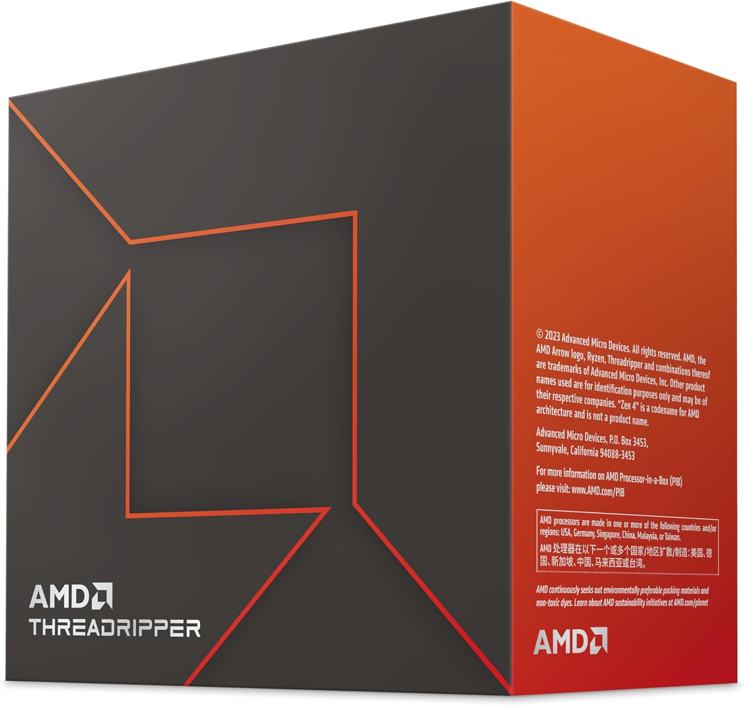 AMD Ryzensets Threadripper 798... 5,1 Ghz max boost, no cooler) - down 7.63% (£227.99) to £2,759.99 from £2,987.98