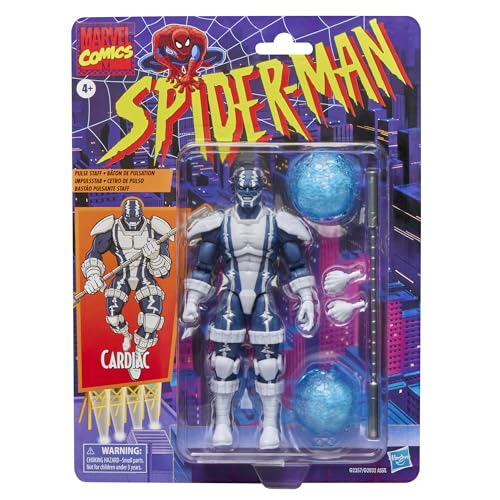 Marvel Legends Series Cardiac ...cs Action Figure, Red and Blue - down 3.33% (£0.75) to £21.80 from £22.55